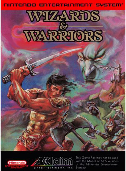Wizards & Warriors Nintendo NES Original Game For Sale